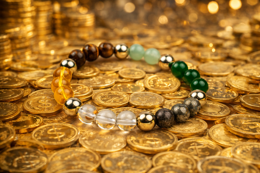Money Magnet Bracelet – Wealth & Success Crystal Combo